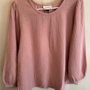 Universal Thread Mauve Blouse